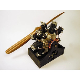 Moteur d'avion Oberursel UR III 1/16 Model Airways Model Airways MA1051 - 3