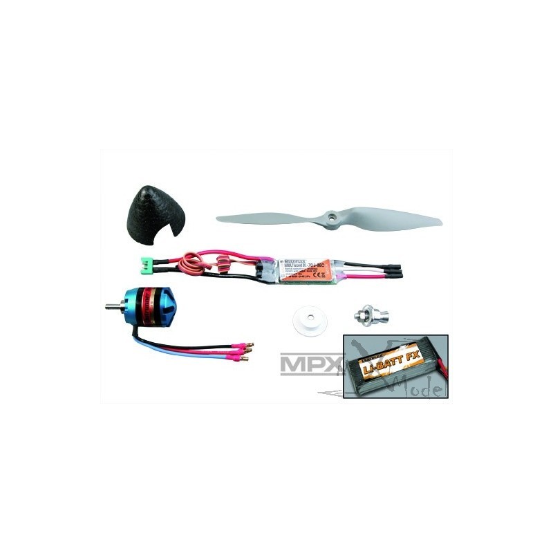 Set de propulsion DogFighter ULTRA LiPo Multiplex Multiplex 333657 - 2