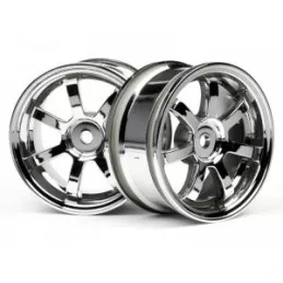 Mag7 26mm Chrome (2) HPI rims HPI Racing 87003574 - 1