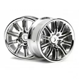 10 Branches Sport 26mm Chrome (2) HPI rims HPI Racing 87003772 - 1