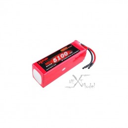 Li-Po 5100mAh 35C 6S 22.2V bloc (Dean) Kypom Kypom Batteries KT5100/35-6S(A) - 2