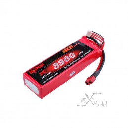 Li - Po 3300mAh 35 c 4S 14.8V (Dean) Kypom Kypom Batteries KT3300/35-4S - 2