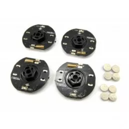 Kit LED wheels Blue 1/10 track GT-Power GT-Power GT-LED-WHEEL-B - 3