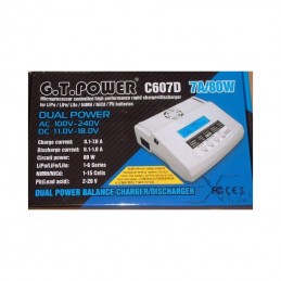 Charger C607D 80w 12V / 220V GT-Power GT-Power GT-C607D - 1