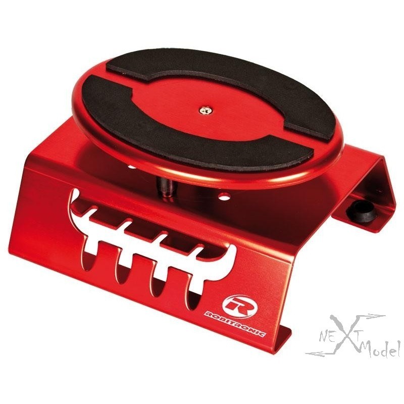 Red rotating stand for car 1/8 Robitronic Robitronic R15001R - 2