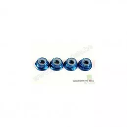 Ecrou de roue anodisé bleu 5mm (4) Traxxas Traxxas TRX-4147X - 2
