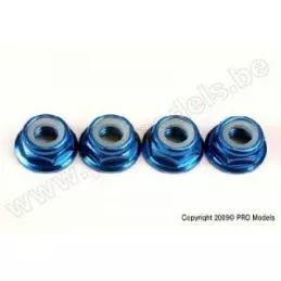 Ecrou de roue anodisé bleu 5mm (4) Traxxas Traxxas TRX-4147X - 1