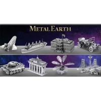 3D metal model, puzzle