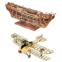 Building wooden models