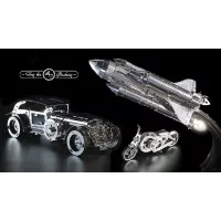 Constructions Puzzle 3D métal Time 4 Machine